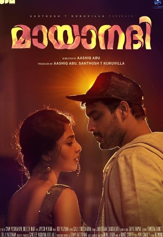 The poster of the Malayalam film Mayaanadhi (2017)