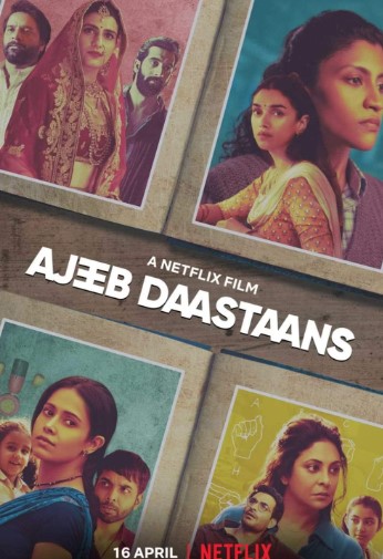 The poster of the film Ajeeb Daastaans (2021)