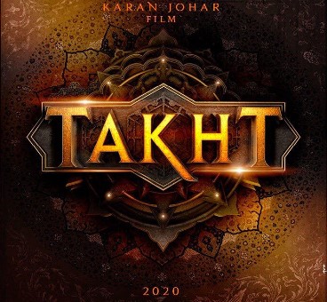 The poster of the film Takht