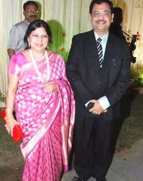 Ujjwal Nikam with Jyoti Nikam