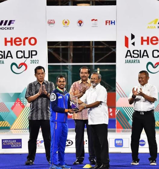 Uttam singh at Hero Asia Cup 2022