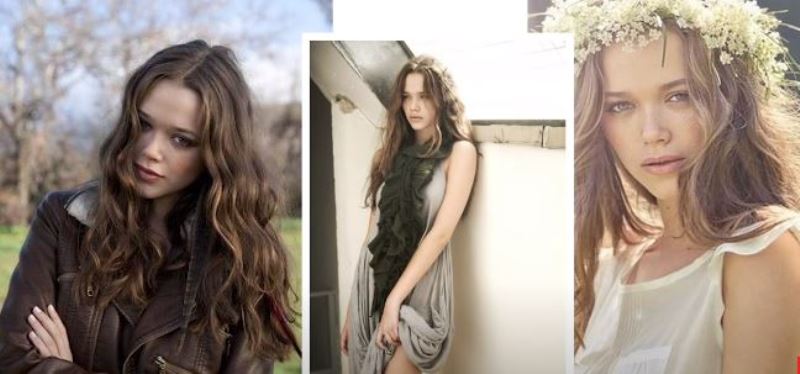 Valeria Lipovetsky's modelling pictures from her teenage years
