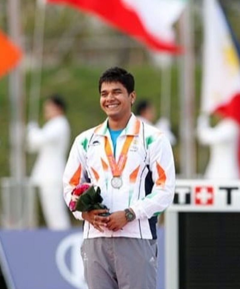 Abhishek Verma in the 2014 Asian Games