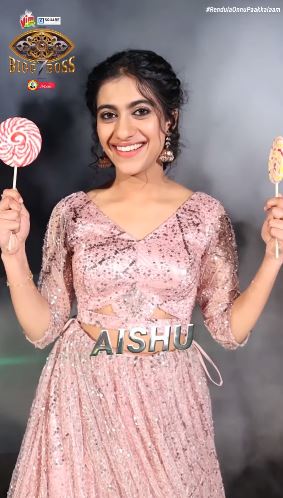 Aishu ADS as a contestant on Bigg Boss Tamil Season 7