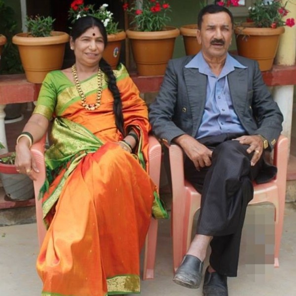 Akshatha Gowda's parents