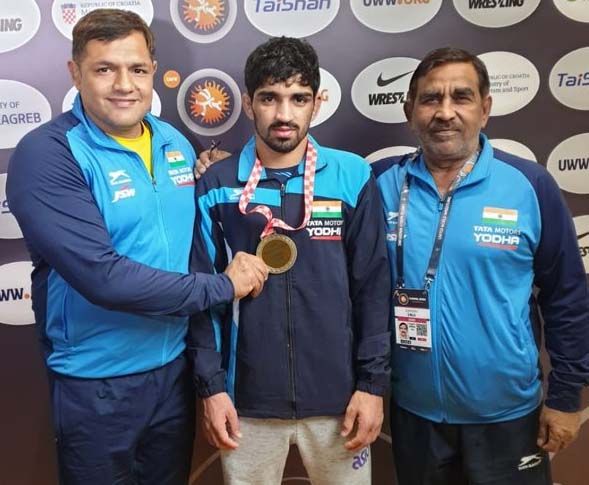 Aman Sehrawat wins bronze medal at Zagreb Open Ranking Series