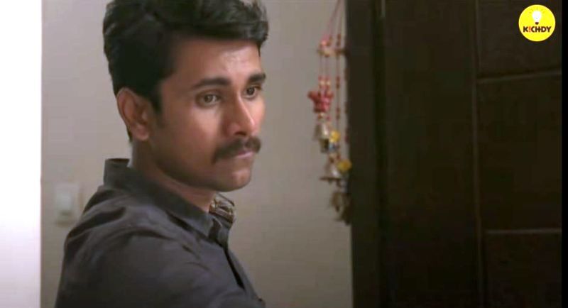Aravind Seiju in a still from the short film 'Happy Birthday'