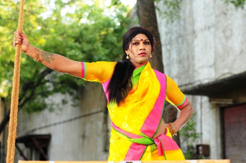 Ambati Arjun as a transgender in the film Arddhanaari