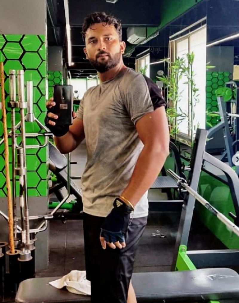 Arun Srikanth Mashettey at the gym