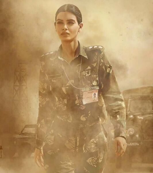 Diana in a still from the action-drama film 'Parmanu-The Story of Pokhran' (2018)
