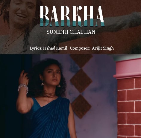 Elisha Mayor in the music video of the Hindi song 'Barkha'