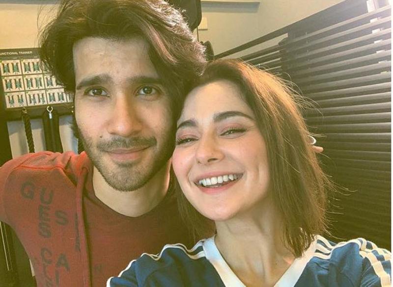 Feroze Khan and Hania Aamir