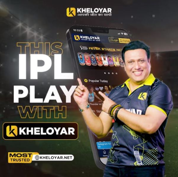 Govinda promoting Kheloyar app