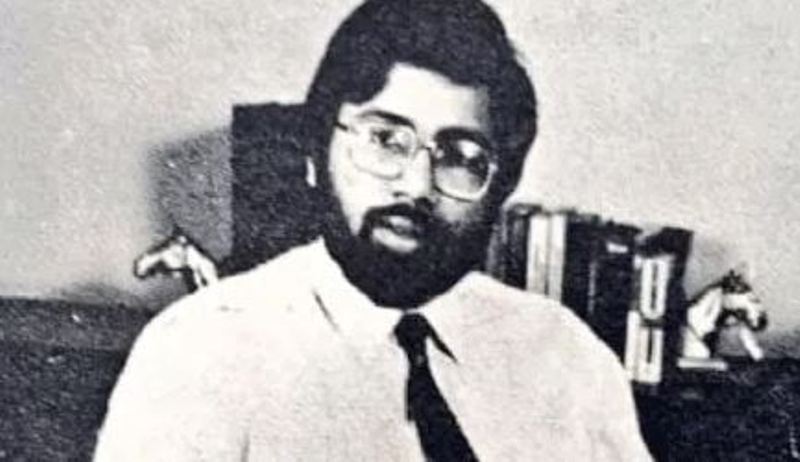 Harsh Goenka's picture from the initial days of his leading the family business
