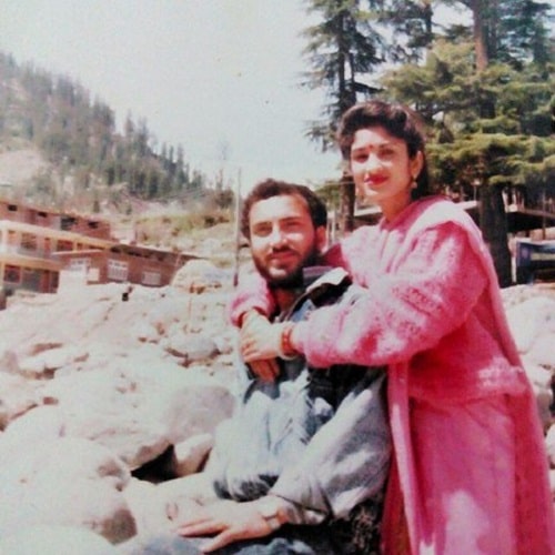 Isha Sharma's parents