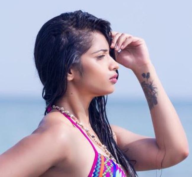 Masoom Shankar's tattoo on her left wrist