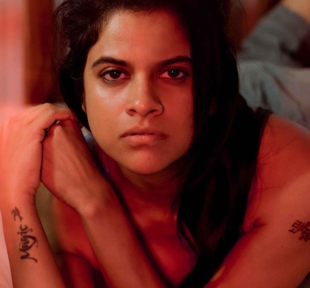 Maya S. Krishnan's tattoos on her wrist and arm