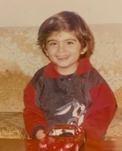 Navid Sole's childhood picture