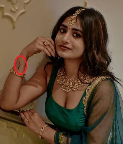 Nayani Pavani's right forearm tattoo