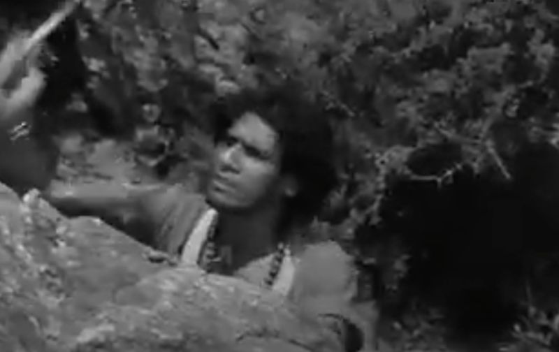 Om Puri in a still from his Bollywood debut film 'Chor Chor Chhup Ja' (1975)
