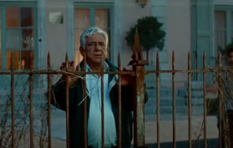 Om Puri in a still from the American film 'The Hundred-Foot Journey' (2003)
