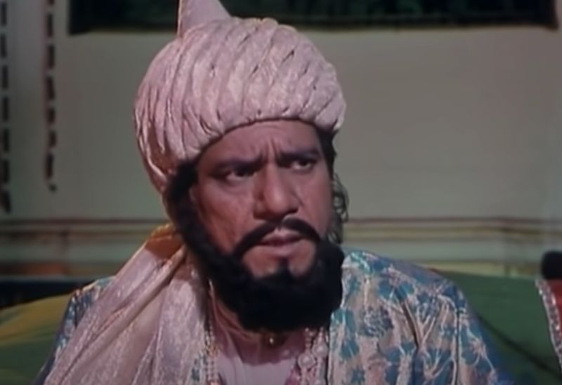 Om Puri in a still from the TV series 'Bharat Ek Khoj' (1988)