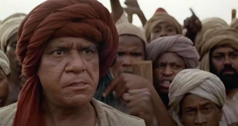 Om Puri in a still from the film 'The Ghost and the Darkness' (1995)