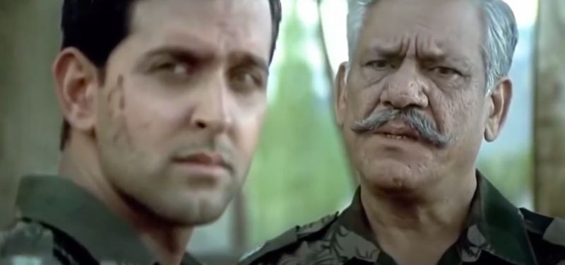 Om Puri (right) in a still from the film 'Lakshya' (2004)