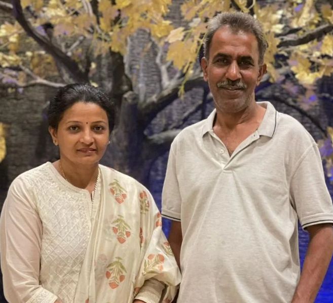 Parents of Namratha Gowda
