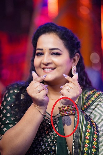 Pooja Murthy's tattoo