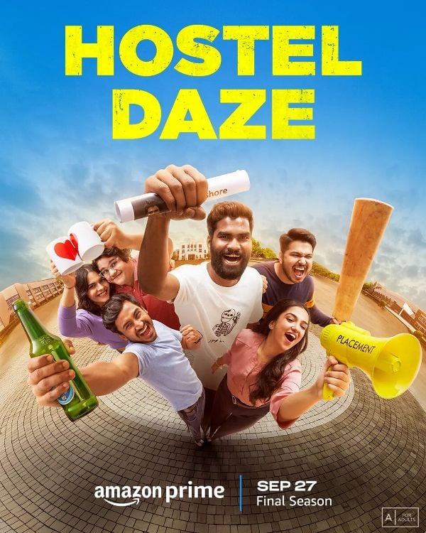 Poster of the TV mini series 'Hostel Daze Season 4'