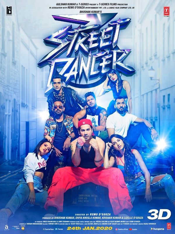 Poster of the film 'Street Dancer 3D'