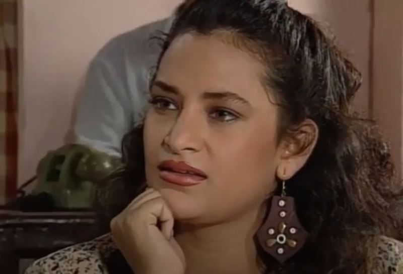 Rinku Dhawan in a still from the television series 'Swaabhimaan'