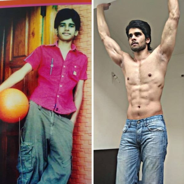 Snehith Gowda transformation from teenage to adulthood