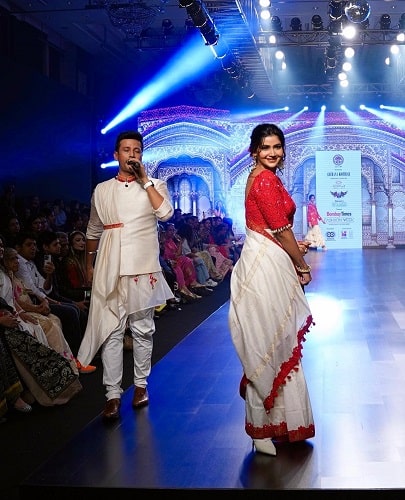 Soniya Bansal in a fashion show