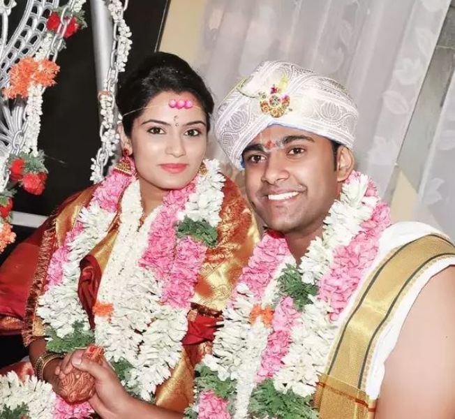 Sudarshan Rangaprasad's wedding picture