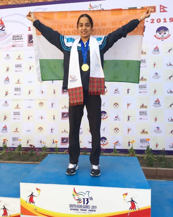 Tanvi Khanna at the SAF Games, Nepal