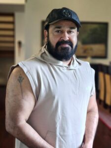 Image of Mohanlal's tattoo