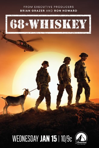 The poster of the 2020 television series 68 Whiskey