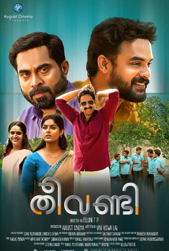 The poster of the Malayalam film Theevandi (2018)