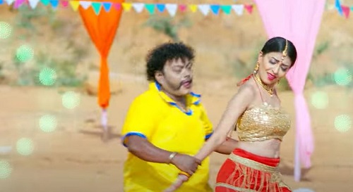 A picture of Ruma Sharma from the song Nagamangala