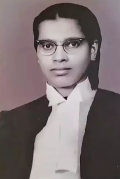 A young Fathima Beevi