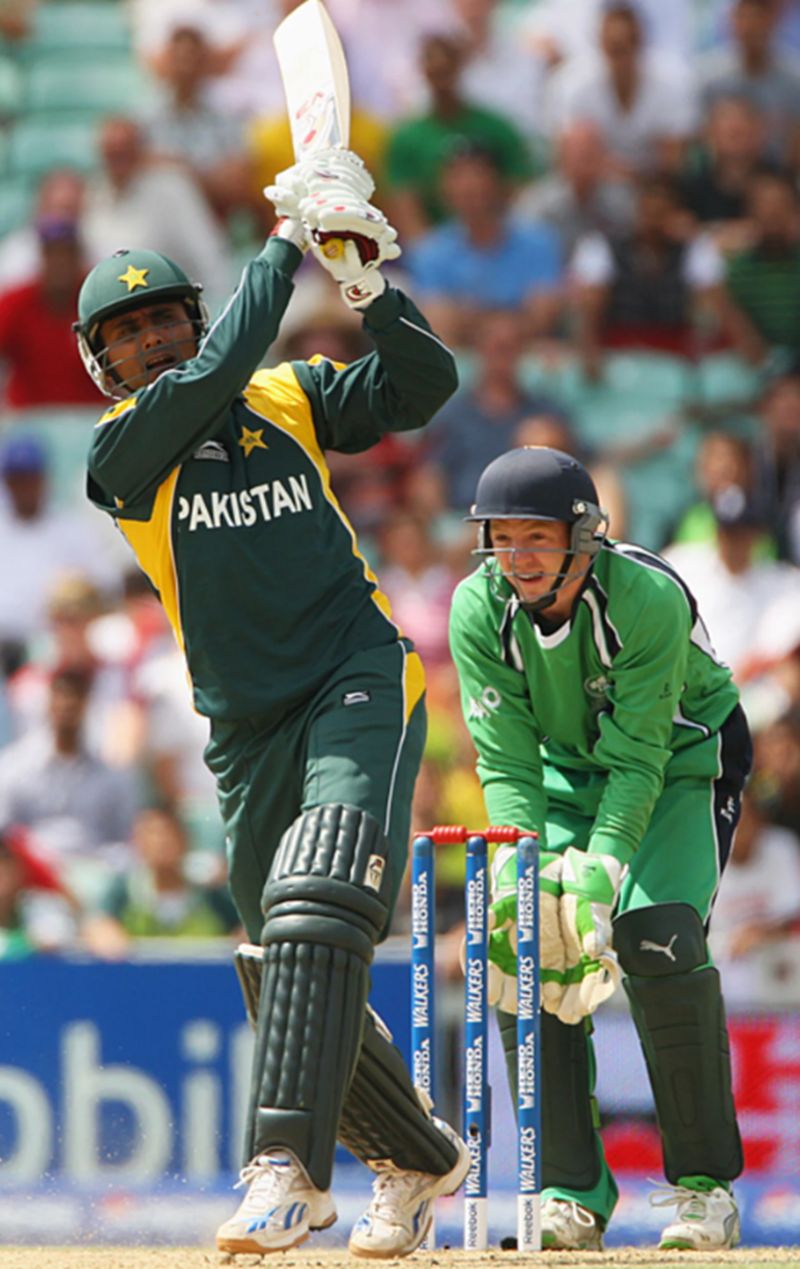 Abdul Razzaq batting during the 2009 World Twenty20 Championship