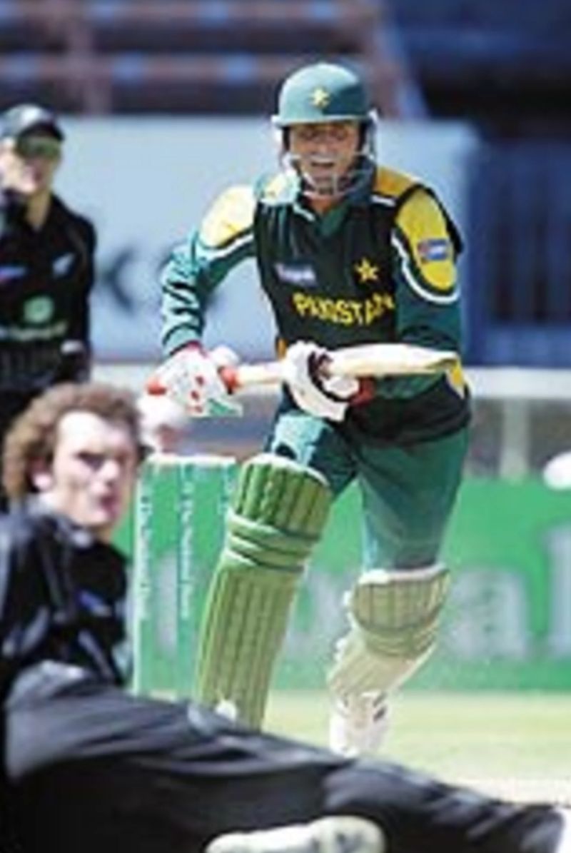 Abdul Razzaq during ODI against New Zealand