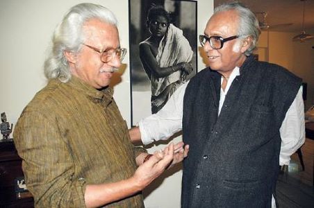 Adoor with Satyajit Ray