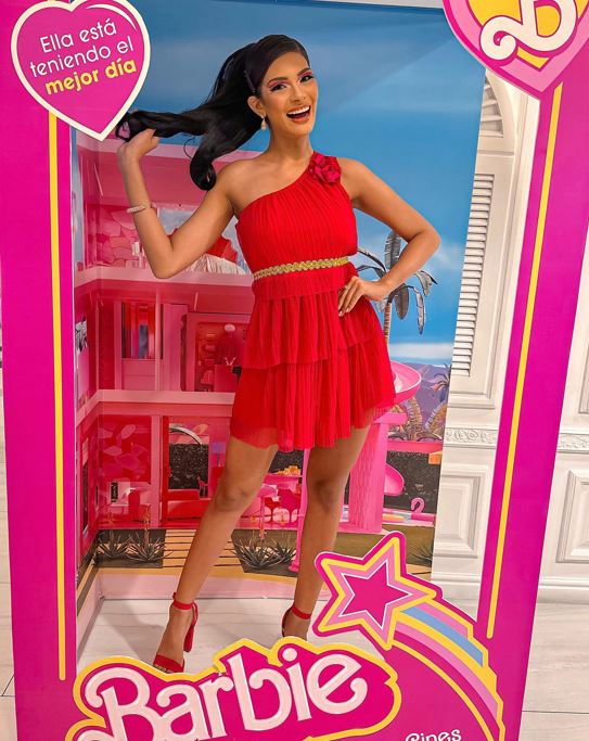 Barbie dolls modelled on Sheynnis Palacios