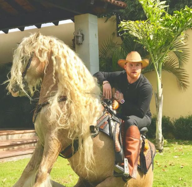 Canelo Alvarez loves horseback riding
