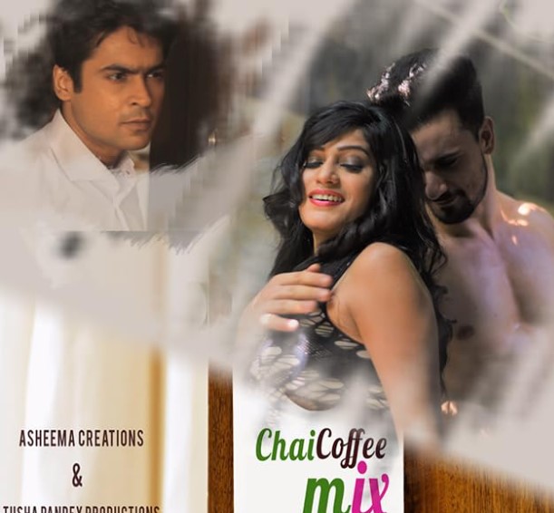 Danish Bhat on the poster of the short film 'Chai Coffee Mix'