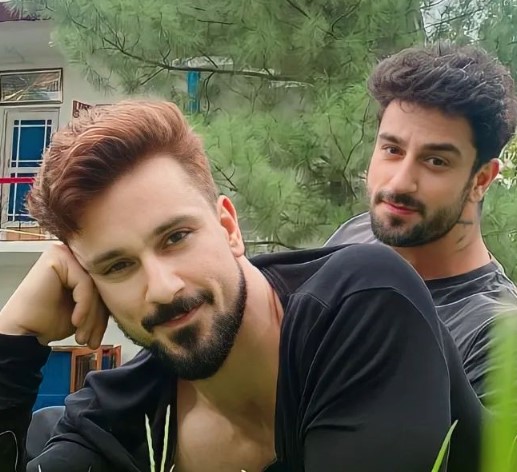 Danish Bhat with his brother