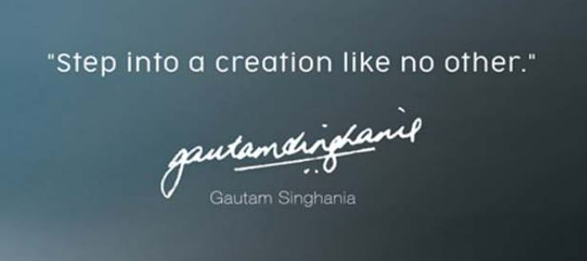 Gautam Singhania's signature
